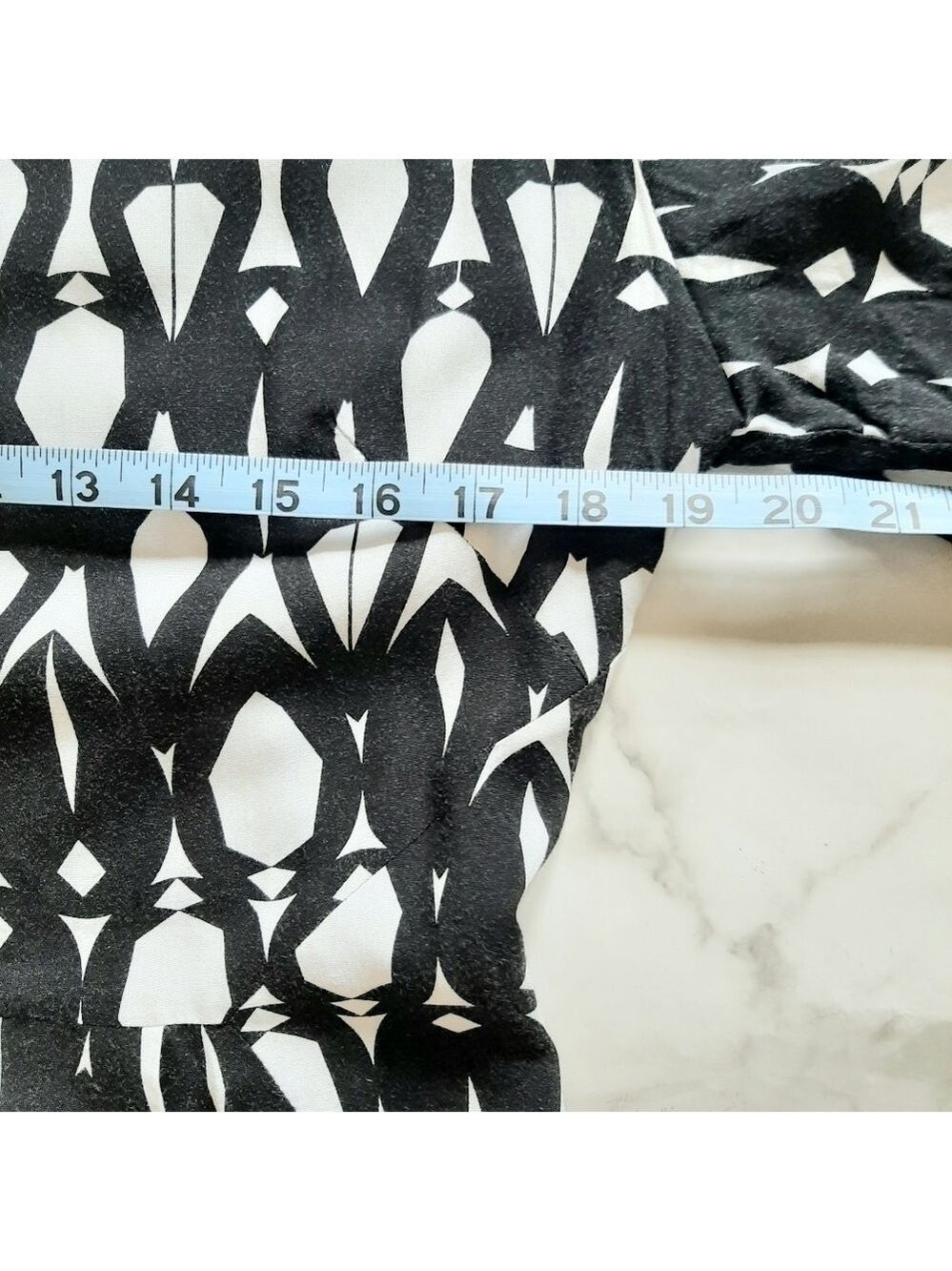 Osklen Designer Mod Geo Print Button Front Dress - Picture 7 of 15